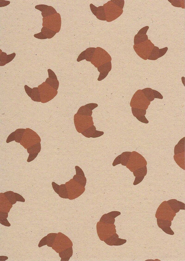 Wenskaart - Croissant