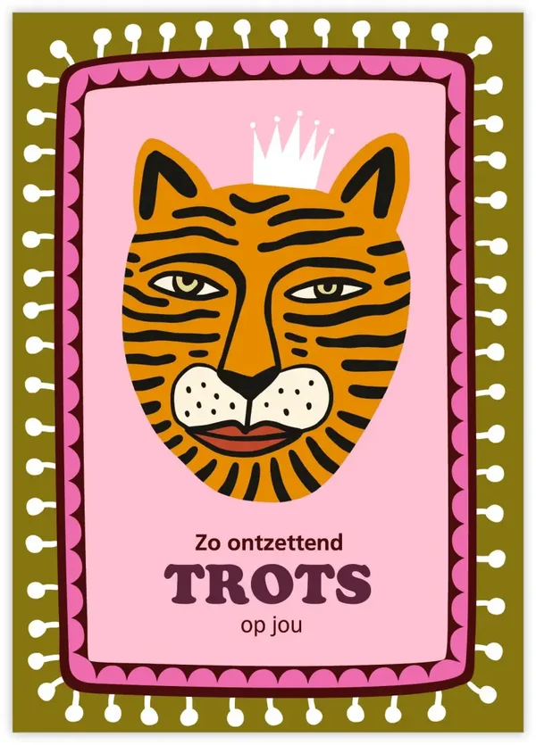 Wenskaart - Zo Ontzettend Trots Op Jou