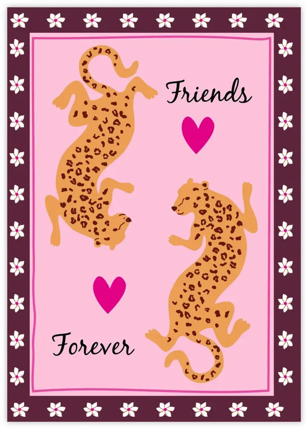 Wenskaart - Friends Forever