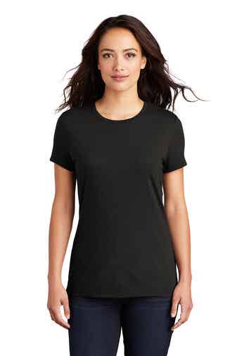 Ladies Round Neck Tshirt  Black or White