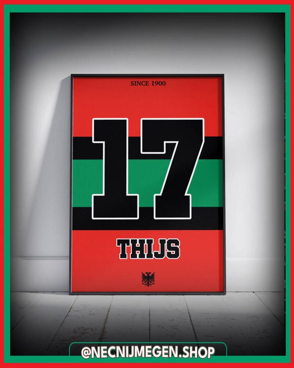 NEC 25-26 tenue posters A4 (gepersonaliseerd)