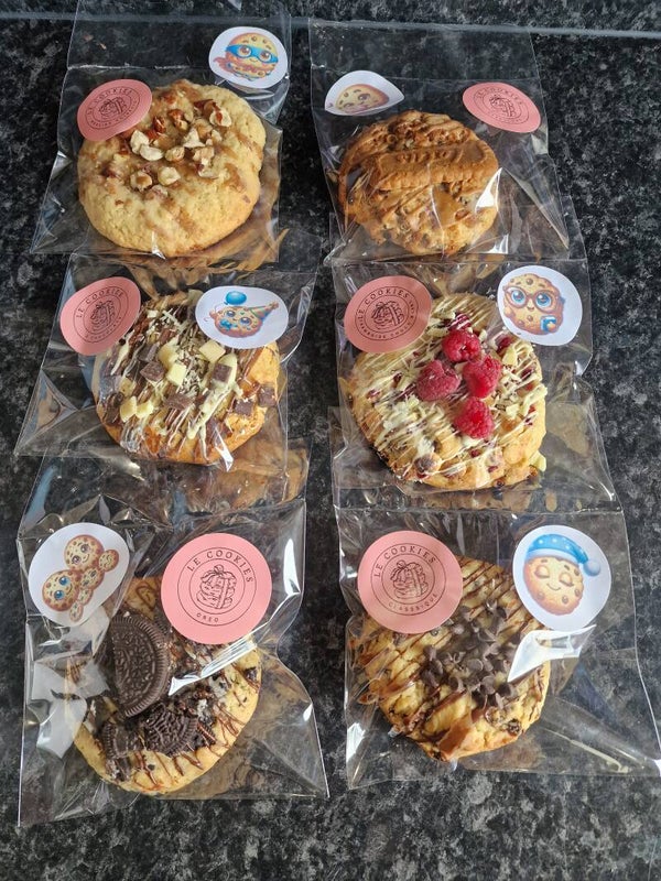 Boîte de 4 cookies au choix