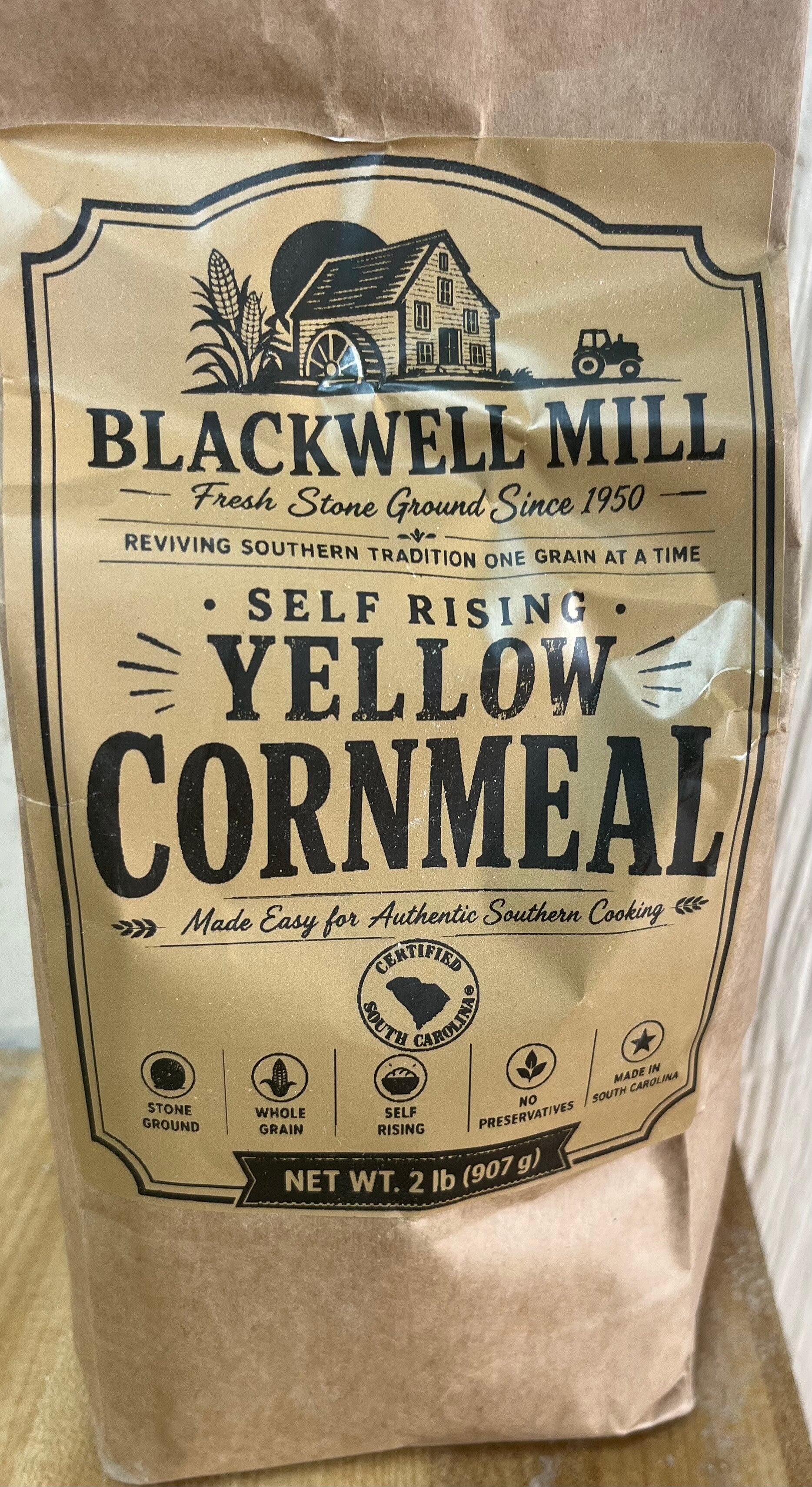 Self-Rising Yellow Cornmeal 2 Lb