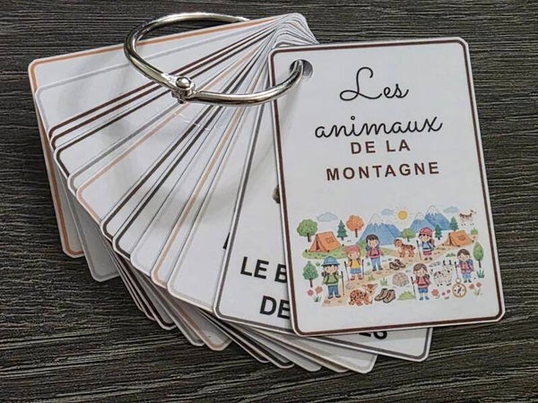 Mon imagier des animaux de la montagne