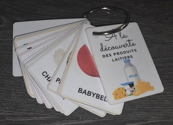 Mon imagier des produits laitiers