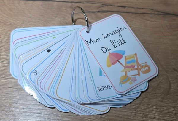 Mon joli imagier de l'été