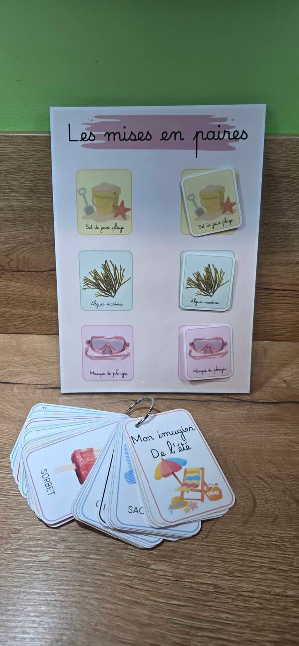Mon mini kit éducatif été 2 ans et demi