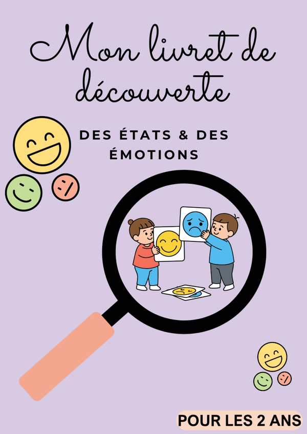 Mon livret pour découvrir les émotions : 2 ans
