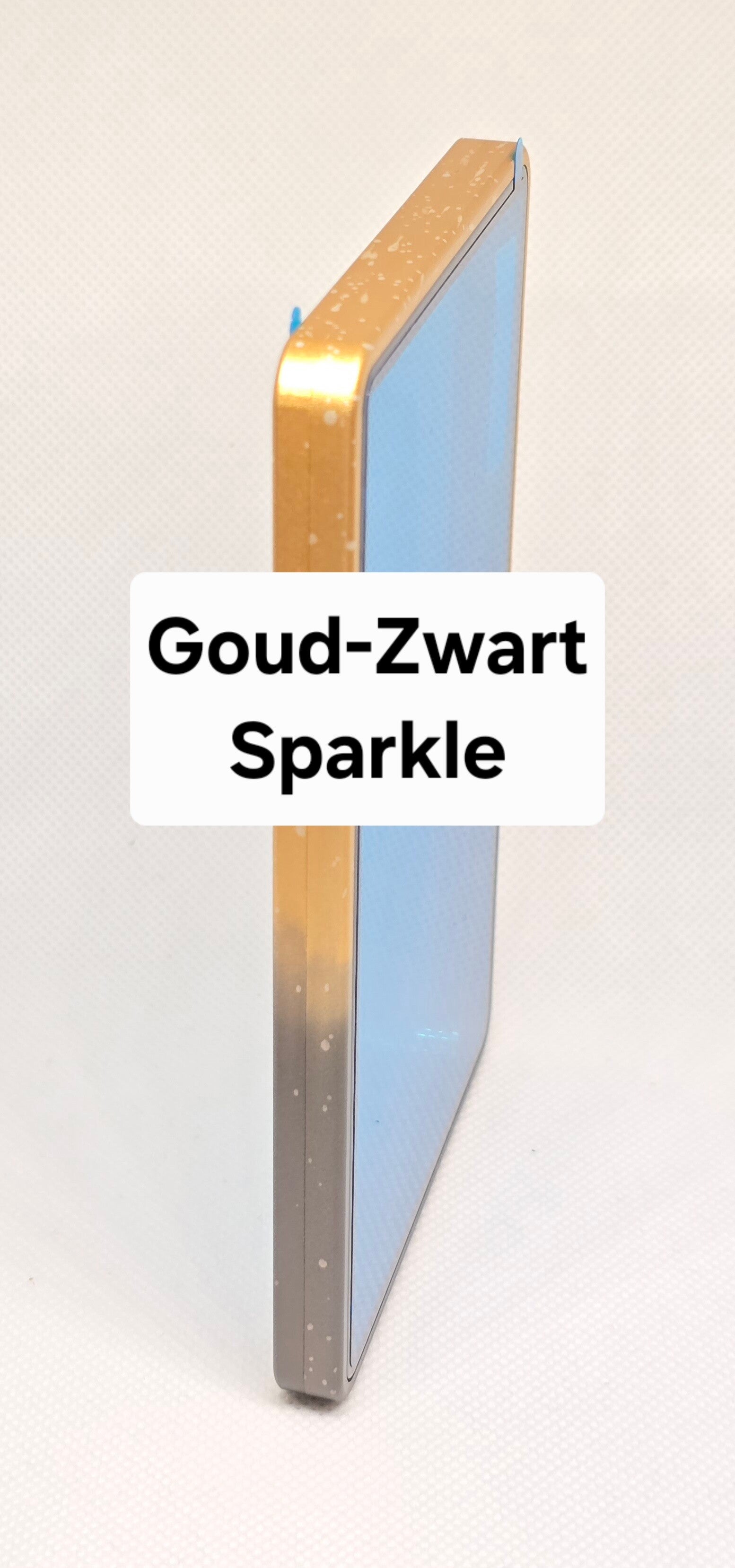 Twee kleurig (zwart-goud motief)