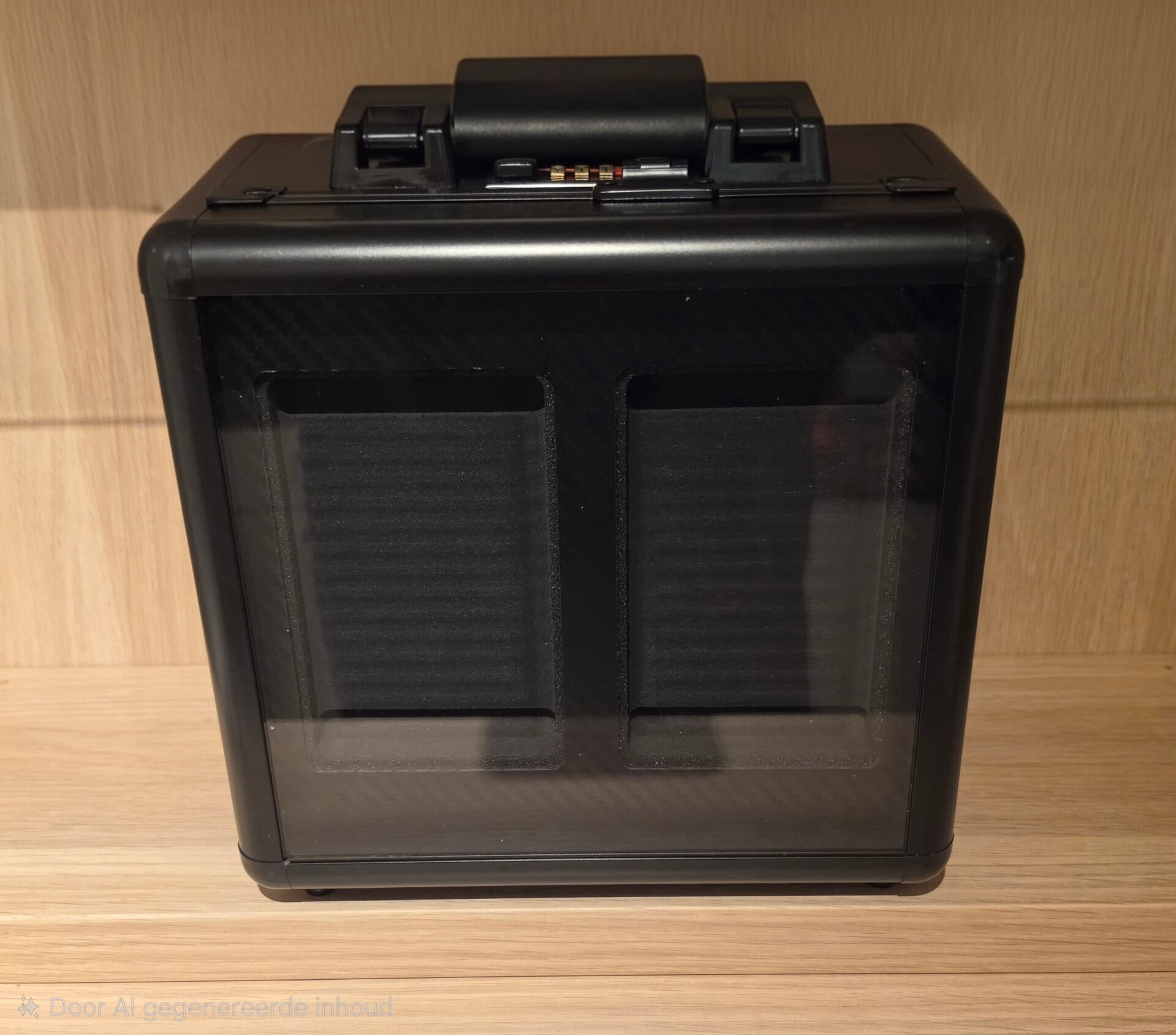 Slab-koffer 2 rijen met Acryl display.