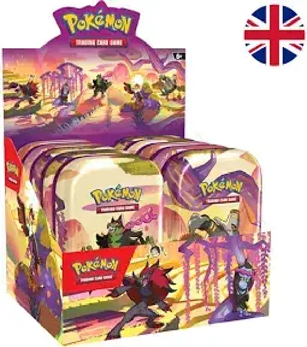Acryl case Tin Display (10 tins)