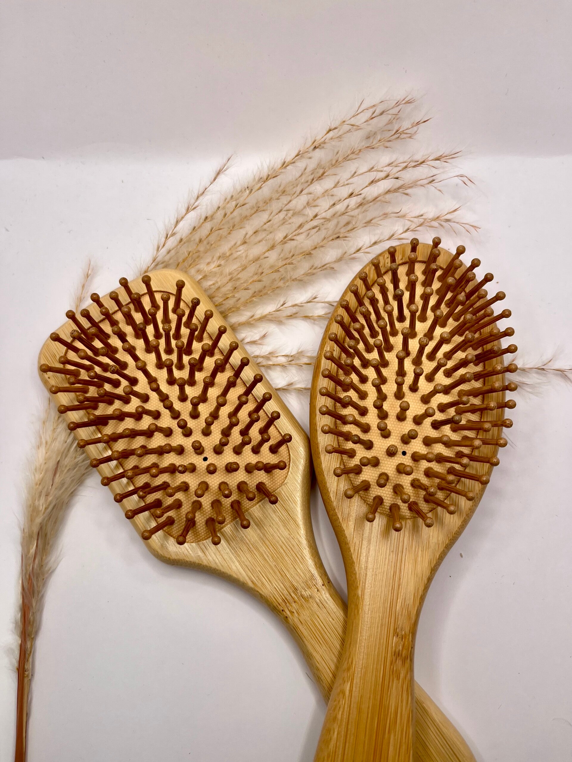 Brosse cheveux bambou