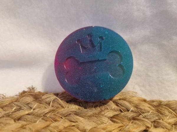 Rond os couronne rose/ Bleu