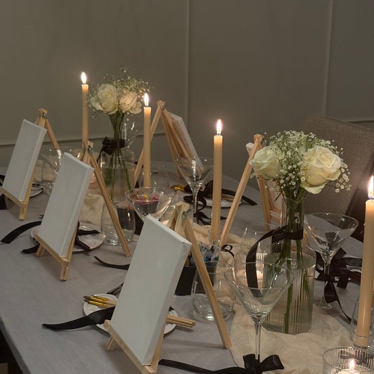 Detail van een gestyled event