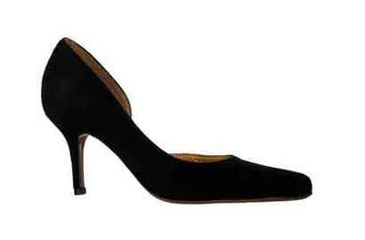 Pump | MadOre | black suede