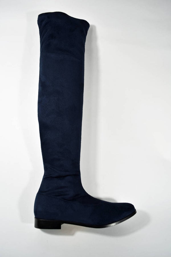 NEW | MadOre | Overknee dark blue