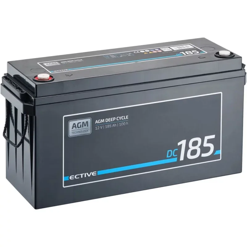 AGM DC - serie 185 diepe cyclus 185Ah toevoerbatterij