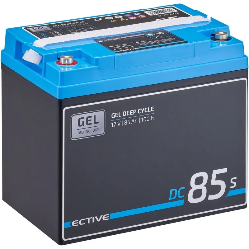 GEL DC-S - serie 85 Deep Cycle met LCD-display 85Ah voedingsaccu
