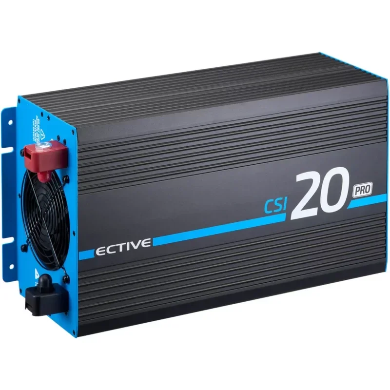 ECTIVE CSI 20 PRO 2000W/12V sinusgolfomvormer met netprioriteitscircuit en lader