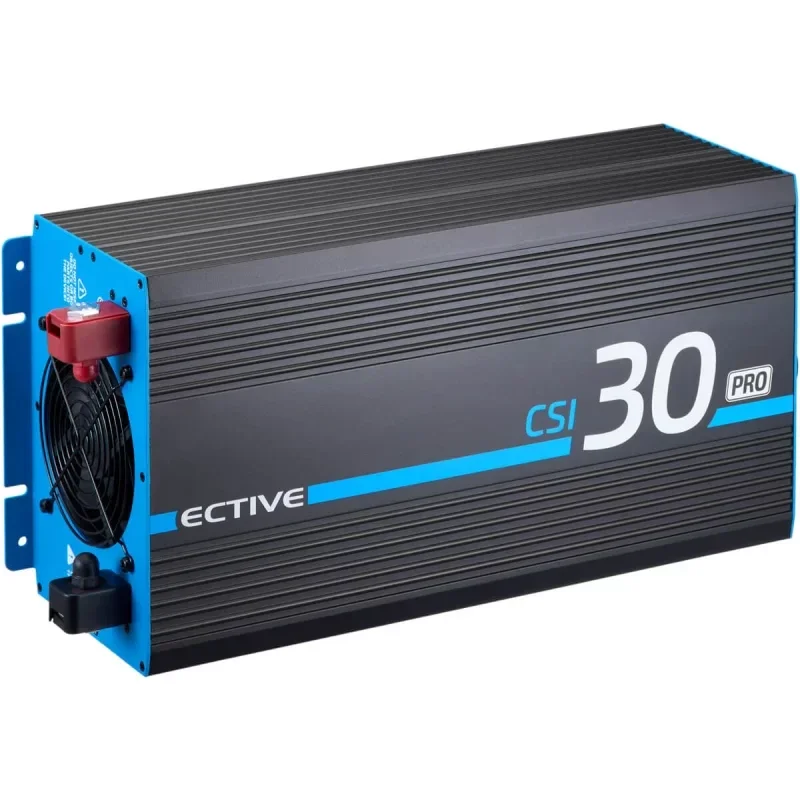 ECTIVE CSI 30 PRO 3000W/12V sinusgolfomvormer met netprioriteitscircuit en lader