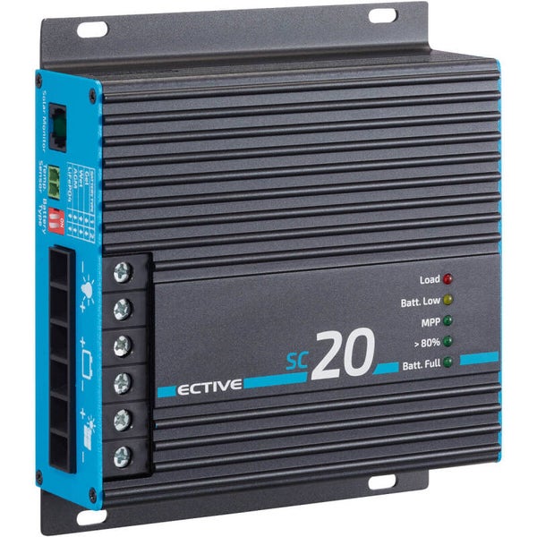 SC 20 MPPT zonne-laadregelaar voor 12/24V voedingsaccu's 240Wp/480Wp 50V 20A