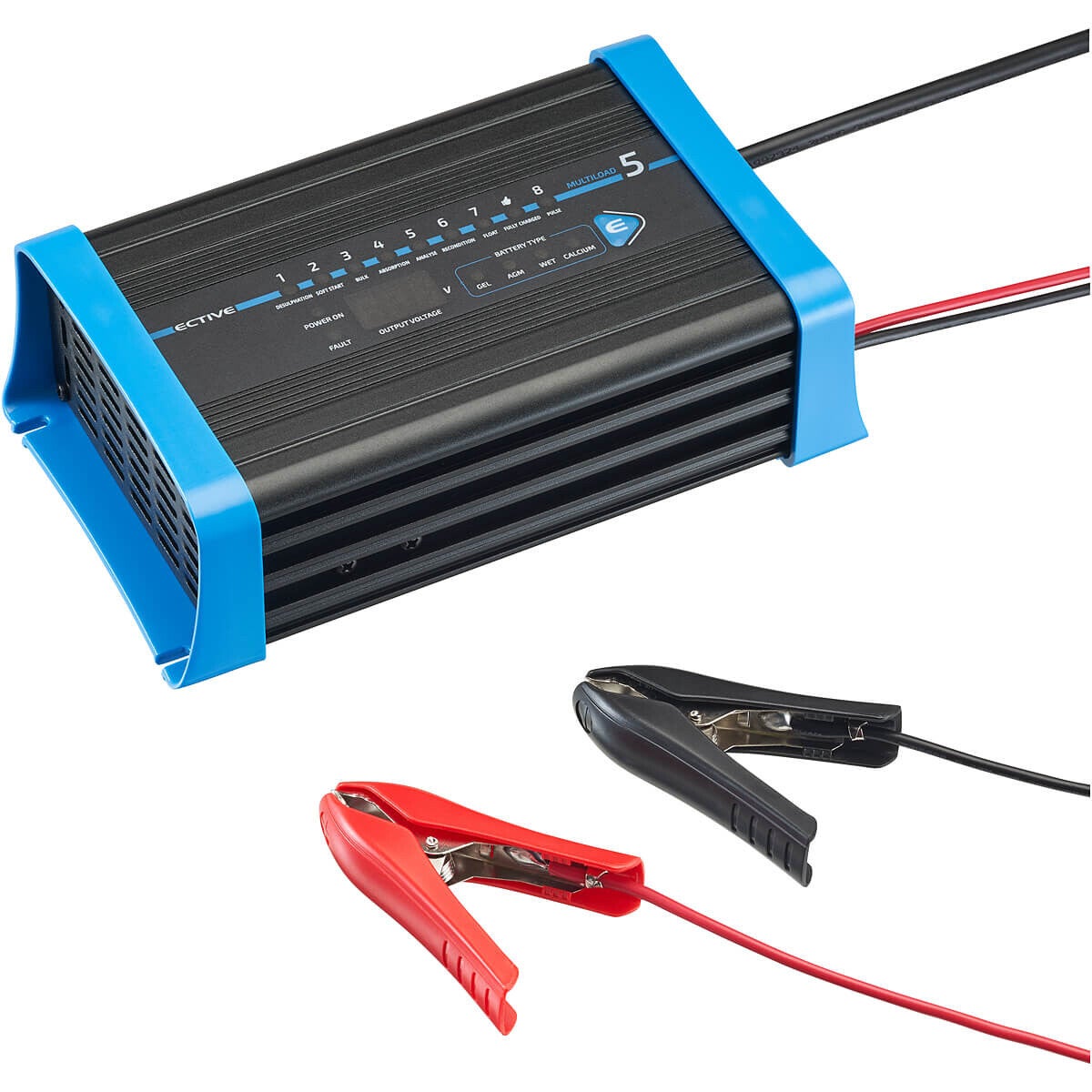 Multiload 5 5A/12V 8-traps acculader