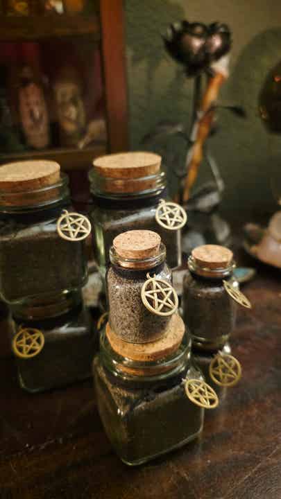 Home made black salt