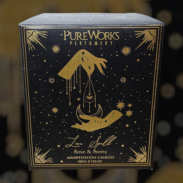 Geurkaars Love Spell in glas