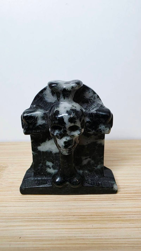 Zebra Jaspis grafsteen