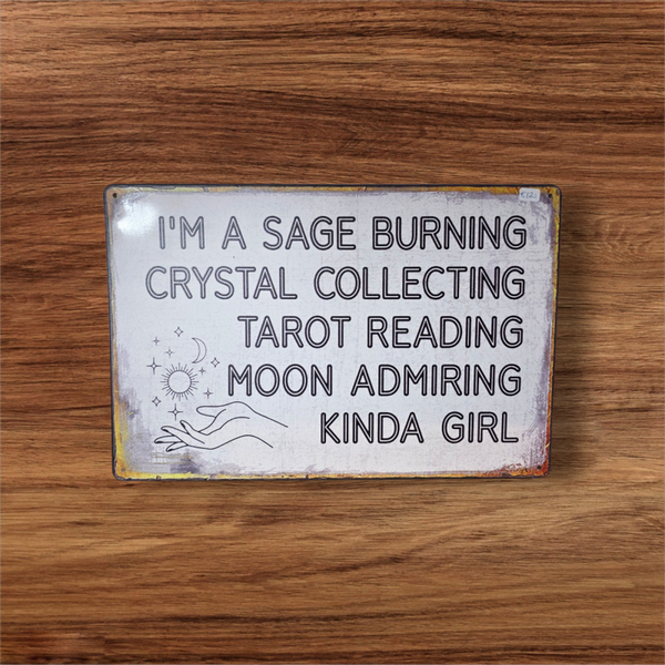 Decoratie bord kinda Girl