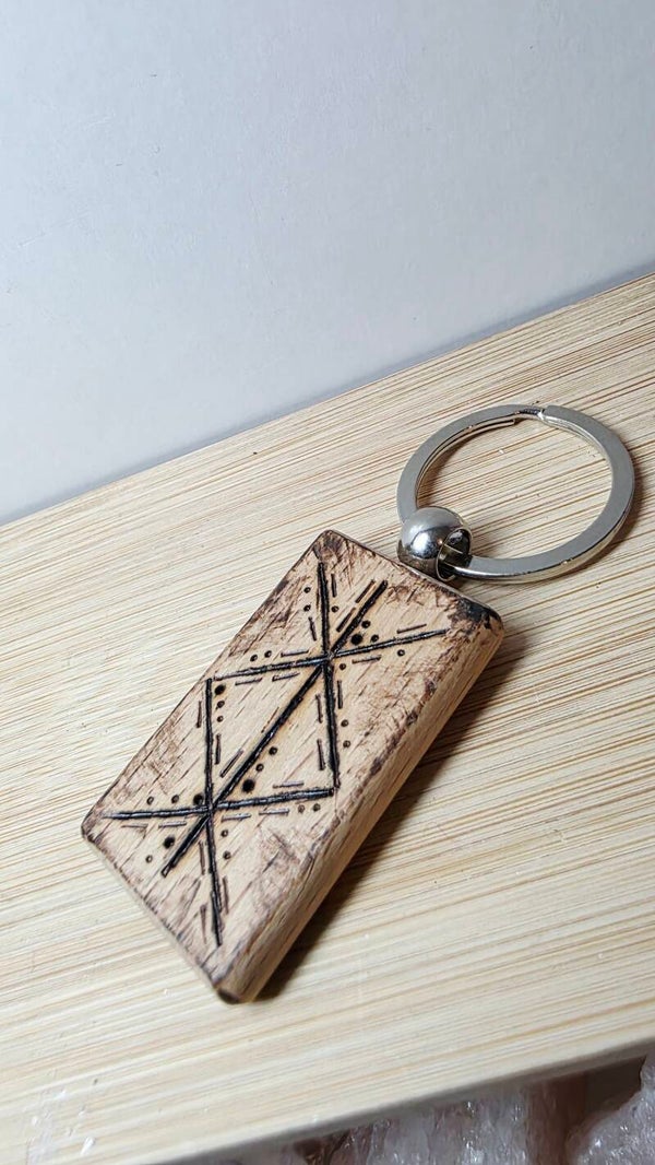 Protection rune sleutelhanger