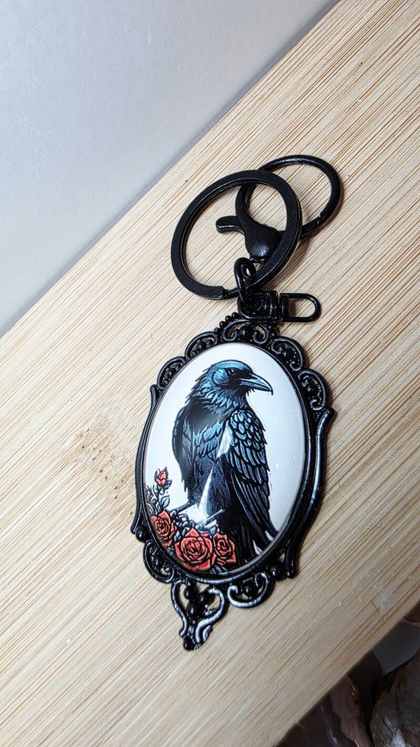 Sleutelhanger raven