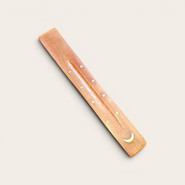 Wierook plank met maan
