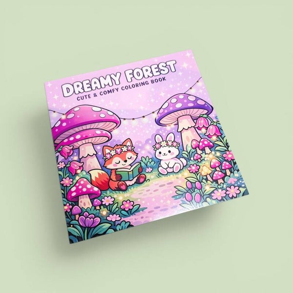 Kleurboek- Dreamy forest