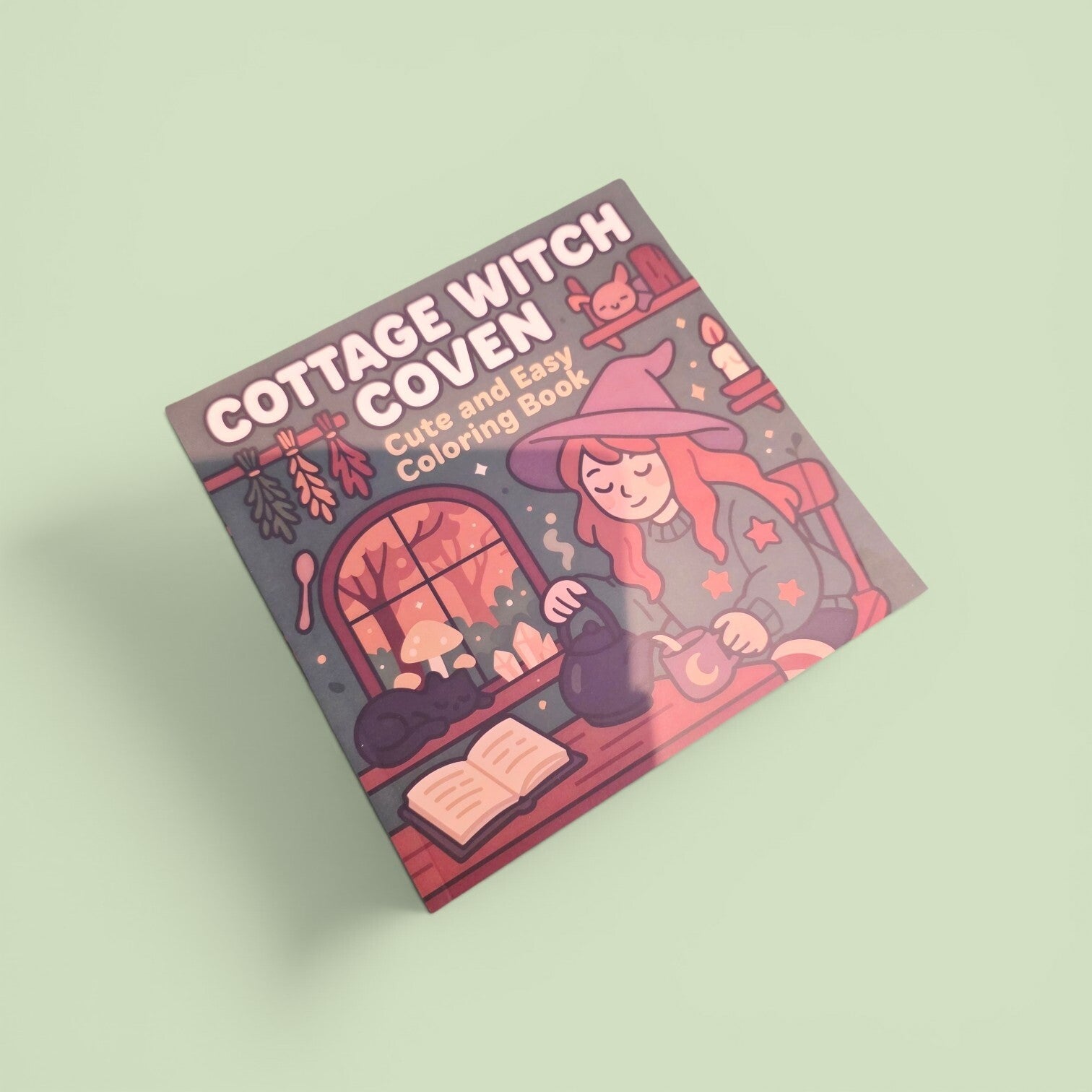 Kleurboek- Cottage witch coven