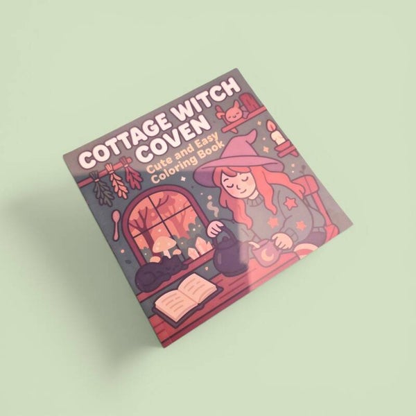 Kleurboek- Cottage witch coven