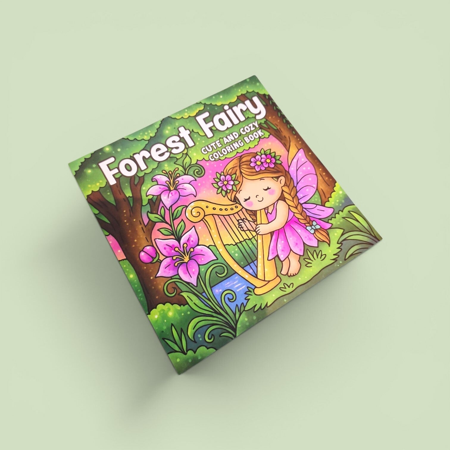 Kleurboek- Forest Fairy