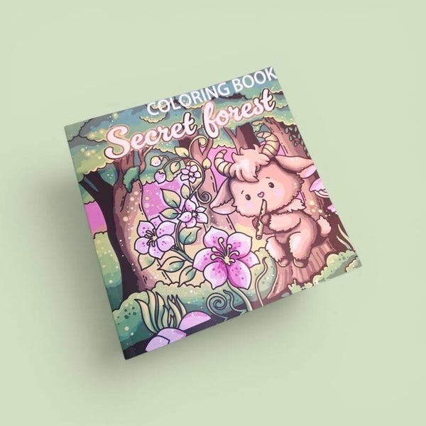 Kleurboek- Secret Forest