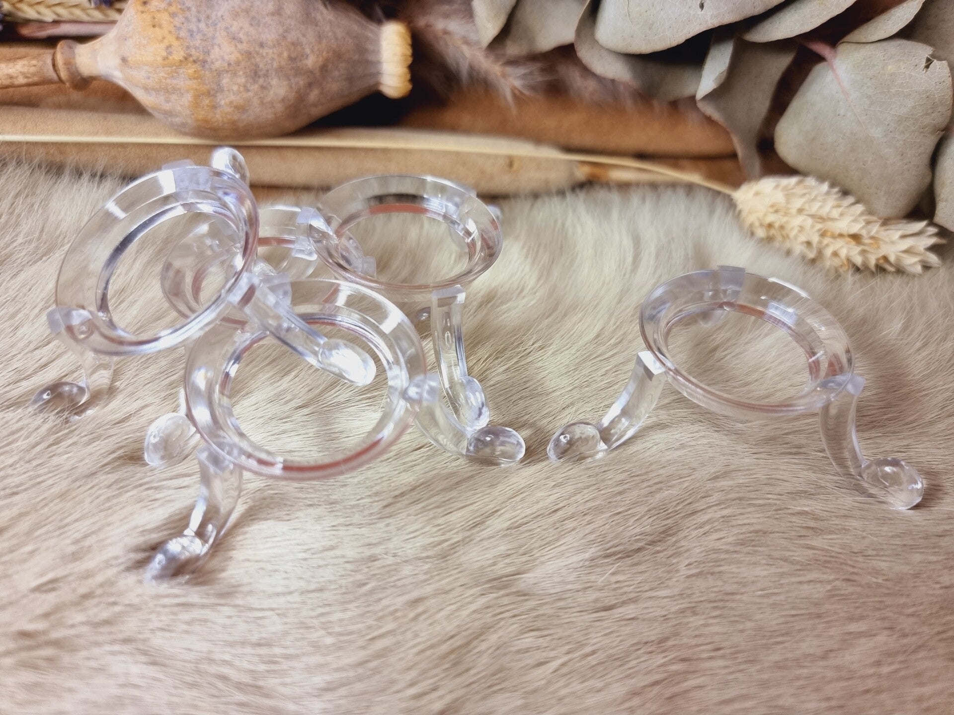 Doorzichtige bolhouder