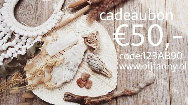 Digitale cadeaubon voor de webshop