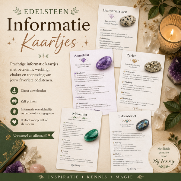 Bij Fanny🦊 Edelstenen Mineralen Informatie 💫