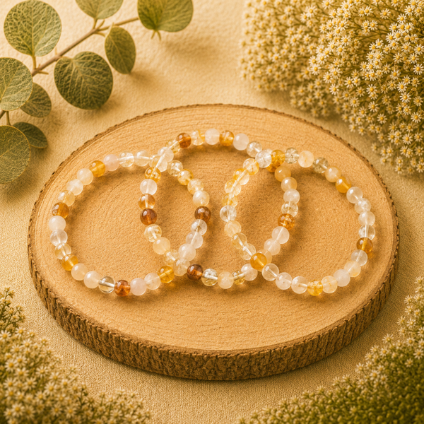 Golden Healer kogel armband 6mm