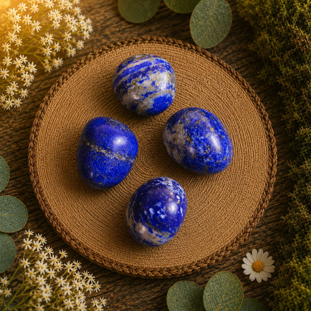 Lapis Lazuli trommelsteen