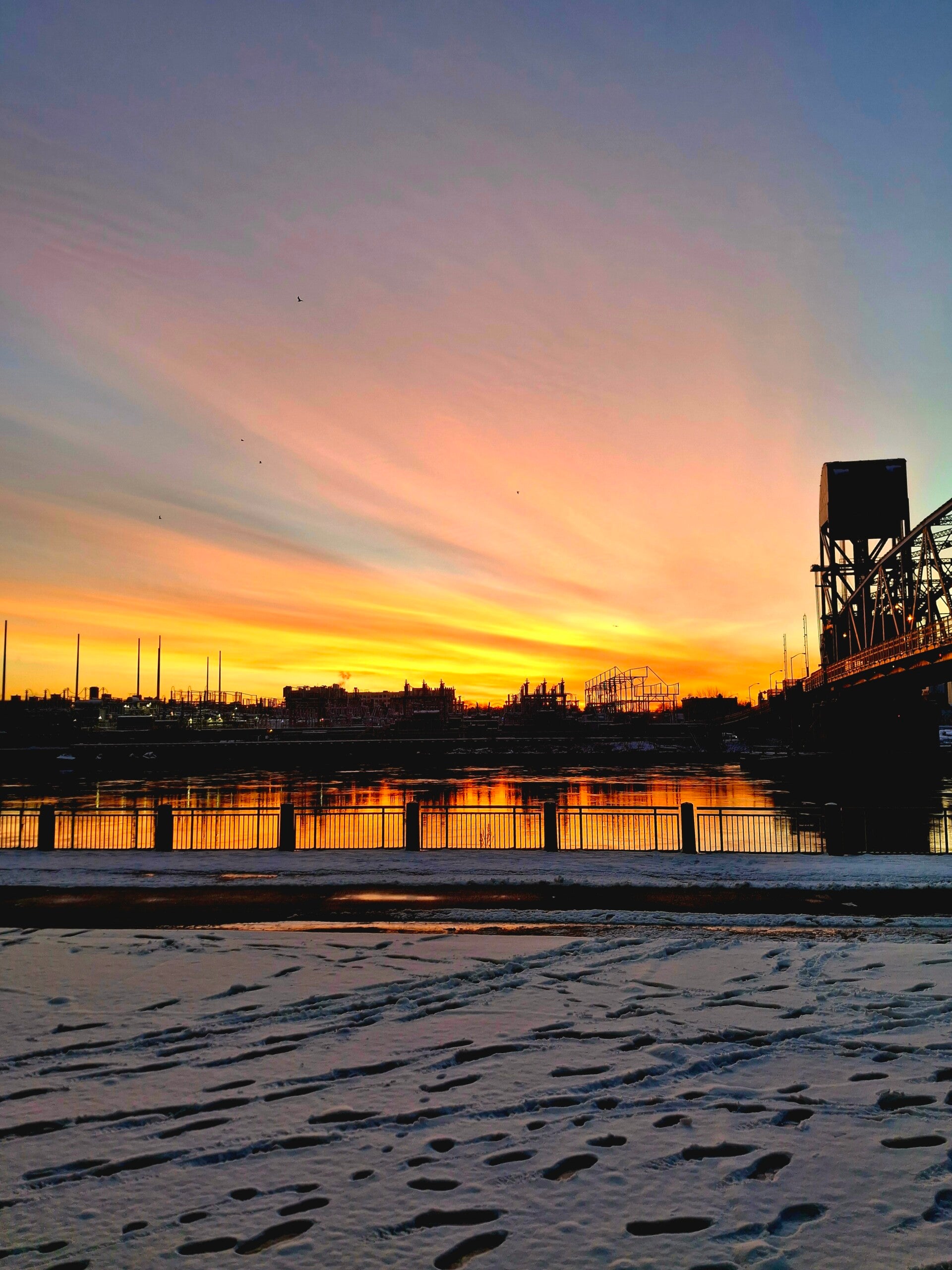 A Snowy Sunrise - 12.28.2025