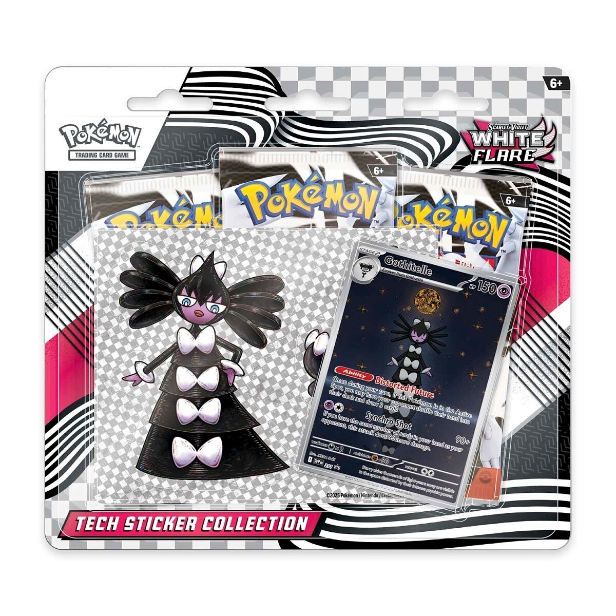 Pokémon TCG: Scarlet & Violet-White Flare Tech Sticker Collectie