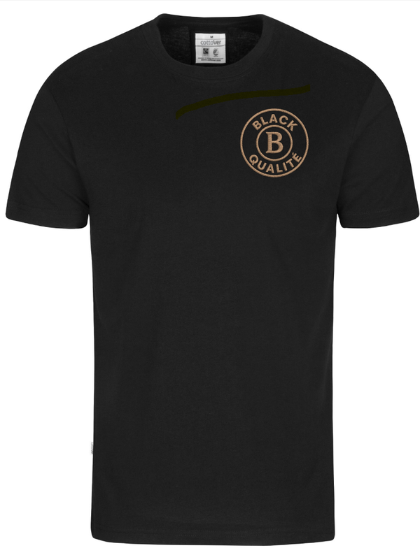 t-shirt black qualité