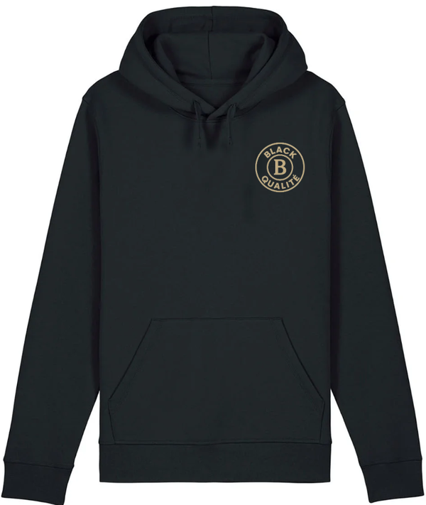 sweat a capuche black qualité
