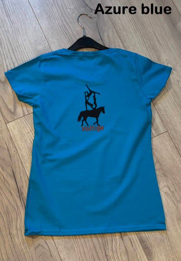 T shirt met voltige print