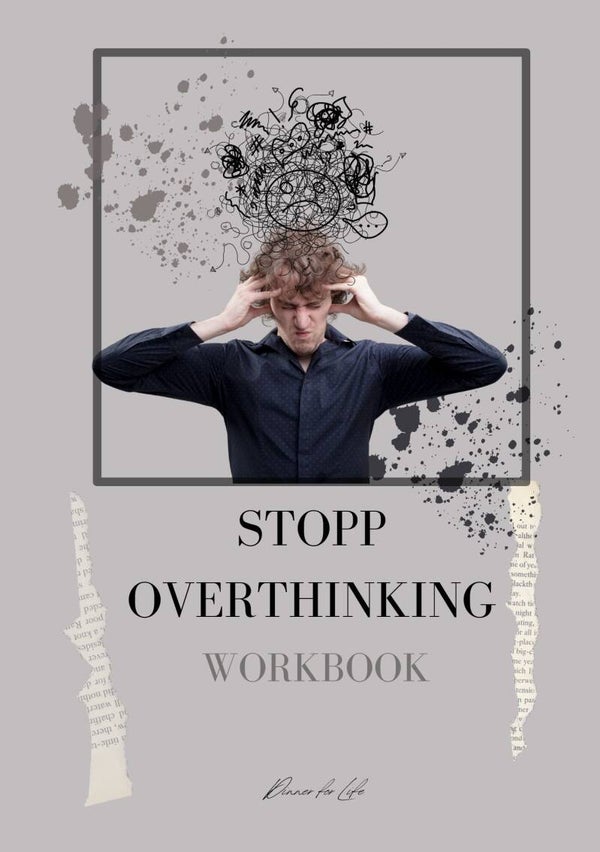 Overthinking Journal/ Mental Health Workbook/ Grübelstopp