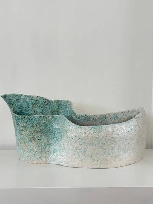 Keramieken kunstobject XL - Glazed ceramic art piece XL